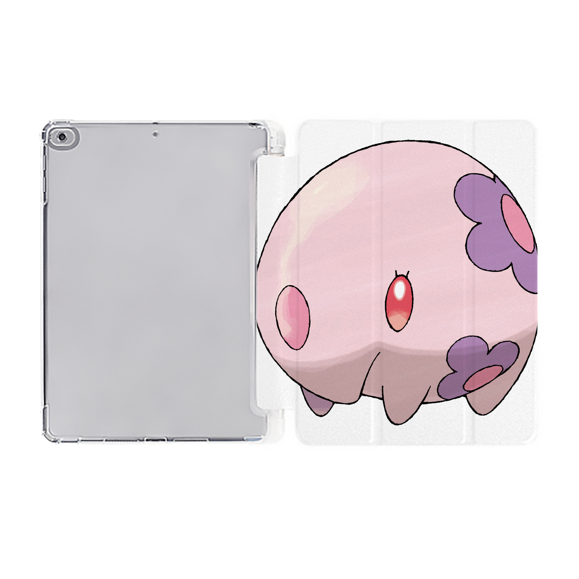 （画像用） ポケットモンスター Pokémon IPad ケース ペン収納付き 三つ折りスタンド PUレザー×シリコン 対応機種9.5/10.5/10.9インチ